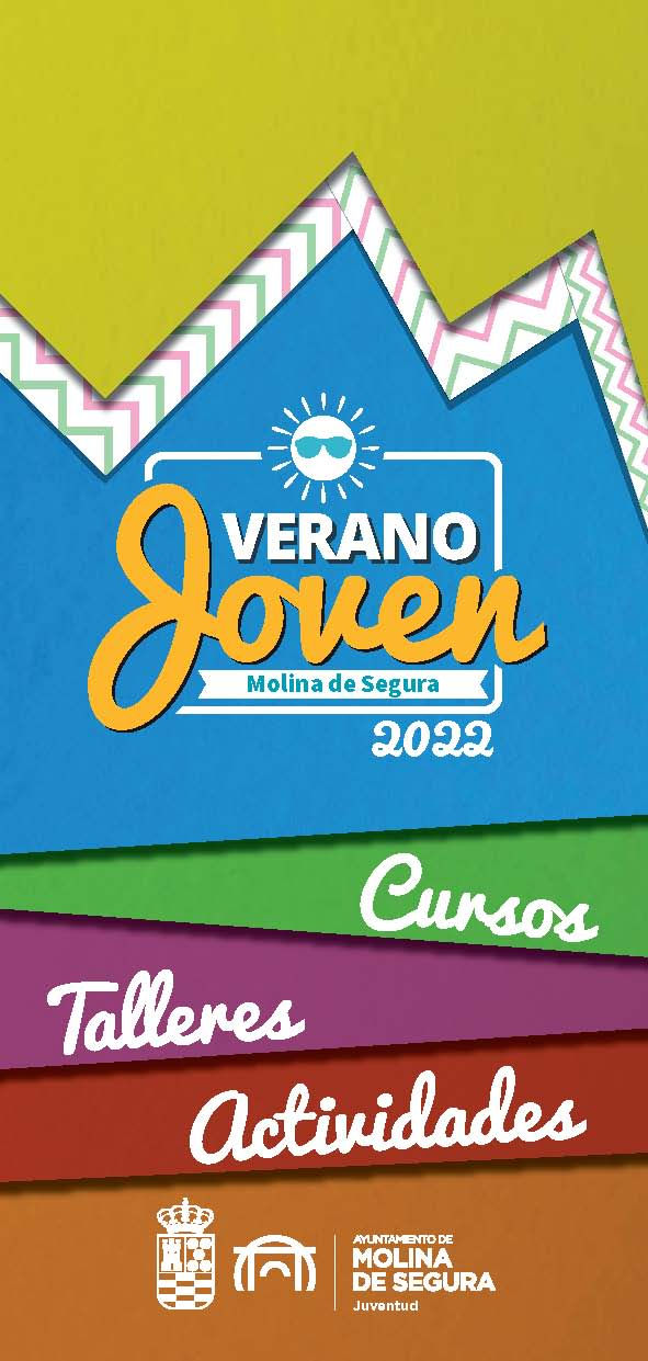 813. Juventud Molina Programa actividades VERANO JOVEN 2022 CARTEL