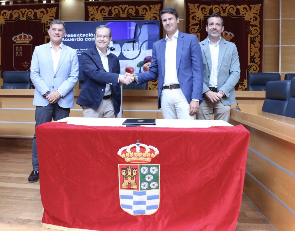 Centro Tecnológico Conserva Cesión terreno para nuevas instalaciones Firma Foto1